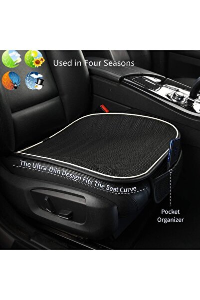 erorex Yberlin Car Seat Cushion, Breathable Comfort Drivers Seat Covers, Universal Car Interior Seat