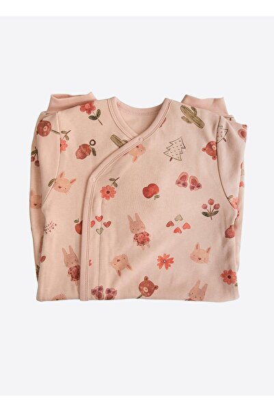 kitikate Organic Bunny Sleeping Bag Pink