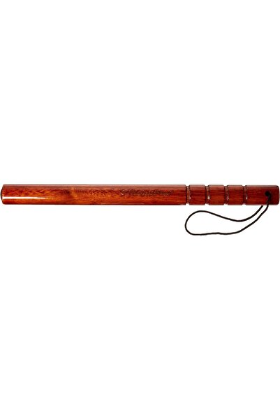 erorex عصا أمان من Rptt2 بإطار خشبي مرجح مقاس 18 بوصة، مع ضغط إطارات كبير، لون بني