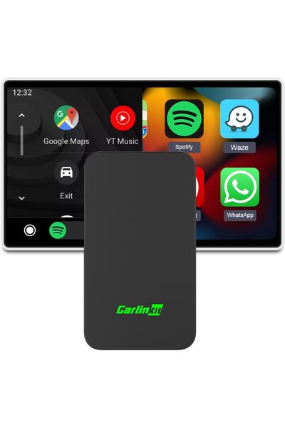 erorex 5.0، محول Carplay اللاسلكي وAndroid Auto الأفضل - سرعة فائقة، تصميم منخفض الطاقة، نطاق مزدوج