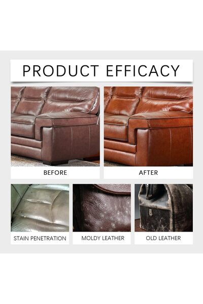 erorex Leather Maintenance Fluid, Deep Moisturizing Long-Lasting Polish Leather Care, Protection Against