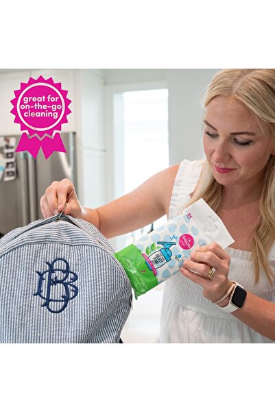erorex Baby Breast Pump Wipes By 25 Count Fragrance Free Plant Based & Hypoallergenic Breast Pump Wipes