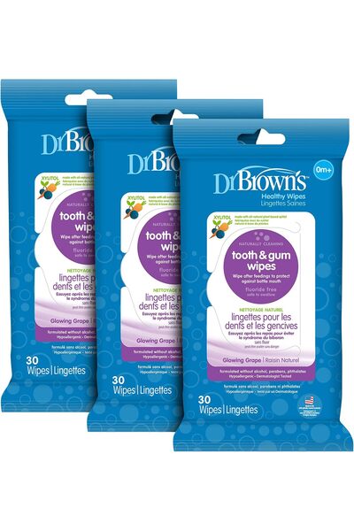 erorex Tooth And Gum Wipes 30 Count 3 Pack