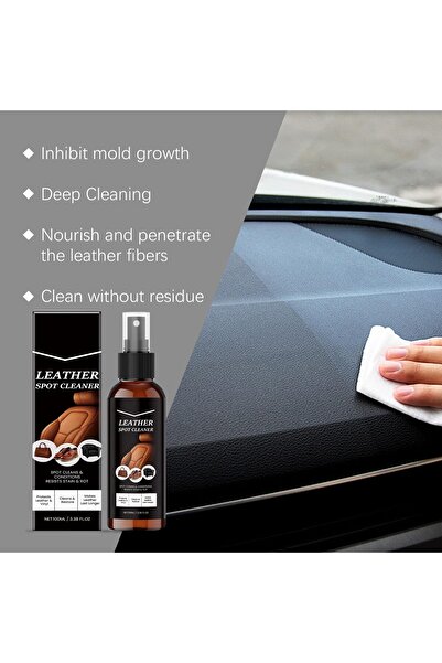 erorex Leather Spot Cleaner Conditioner, Natural Plant-Based Leather Cleaner Shoes, Boots, Car Seats,