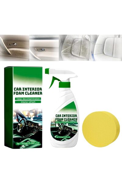 erorex Effective Car Interior Foam Cleaner Sponge, Multipurpose Car Interior Cleaning Leather Car Seat,