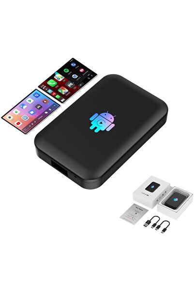 erorex Tbox Lite,Wireless Carplay Aibox/Android Auto Android System 3 Channels,Use Cars Original Carplay