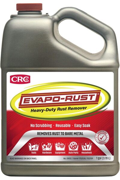 erorex مزيل الصدأ الفائق الأمان Er012 - 128 أونصة، مزيل صدأ غير سام لقطع غيار السيارات والأجهزة والتحف |