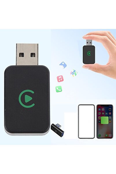 erorex Upgrade Wireless Carplay Adapter 2025, 2 1 Carplay & Android Auto Adapter Dongle, Convert Wired