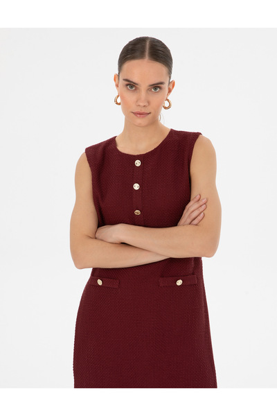 Pierre Cardin Cherry A-Line Woven Dress 50313272-Vr223