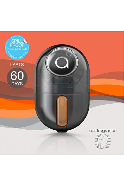 erorex Click, Car Vent Air Freshener Kit - Musk After Smoke (10G), Black