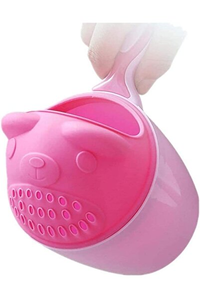 erorex Baby Dipper Bath Rinse Cup Cartoon Bear Shampoo Rinser Shower Sprinkler Spoon Bathroom Accessories