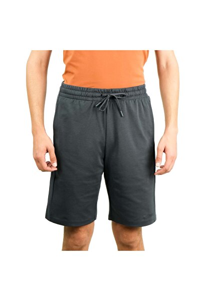 Giordano Men's Cotton Blend Interlock Elastic Waist Shorts