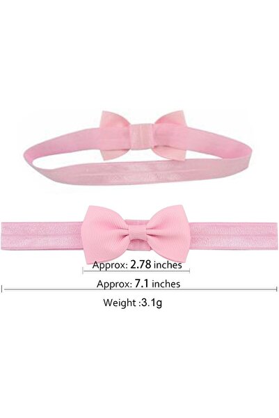 erorex Baby Girls Headbands Tiny Bows 2.75" Grosgrain Ribbon Hair Bow Hair Band Hair Accessories Baby