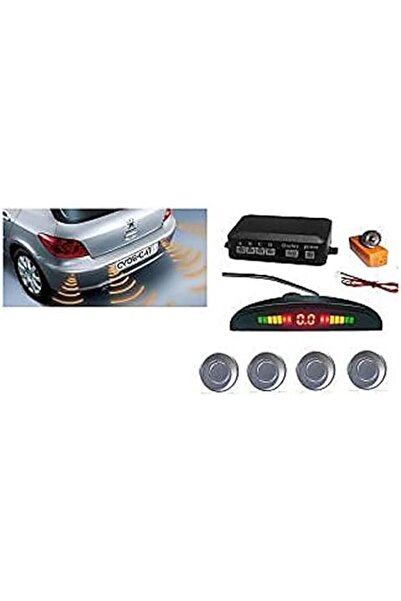 erorex Backup Radar Wireless Led Display Parking Sensors - Grey