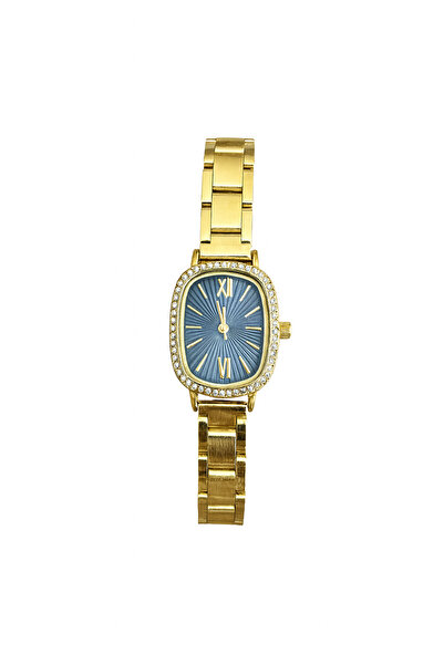 LOOQ Roman Numeral Women's Wristwatch with Zircon Stone Detail