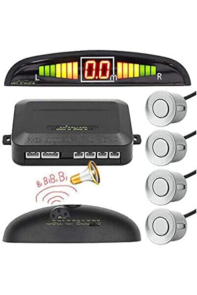 erorex Backup Radar Wireless Led Display Parking Sensors - Grey