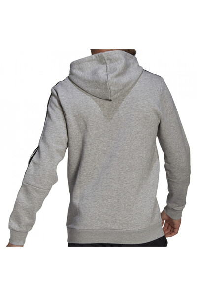 adidas Men's Essentials Cut 3-Stripes Hoodie