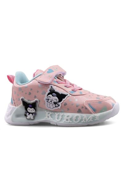 kuromi 725 Orthopedic Girl's Preschool Pink Light Sneaker
