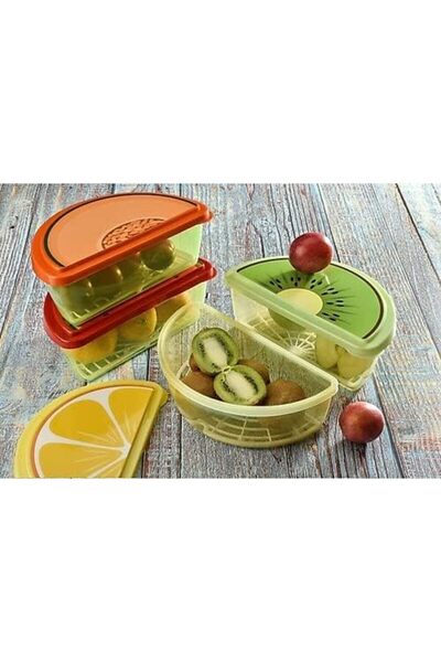 AC BOX Fruit Shaped Colorful Lid Storage Container Ac Box 861931