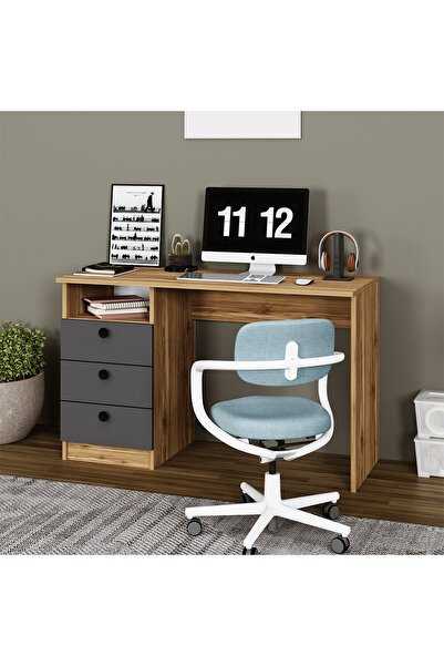 Kalender Dekor Hülya Çekmeceli Çalışma Masası Bilgisayar masası Ofis Masası