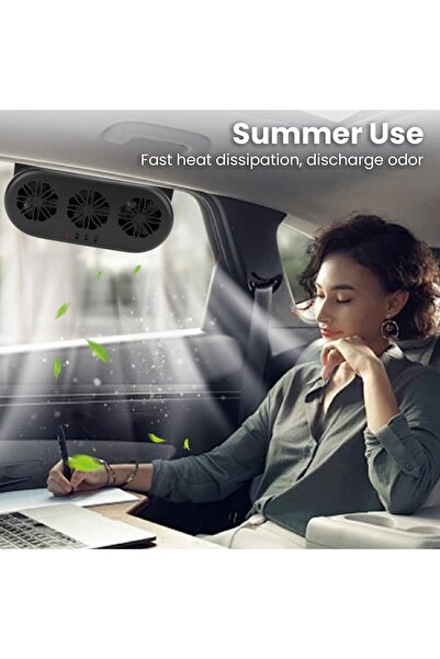 erorex مروحة عادم تعمل بالطاقة الشمسية للسيارة، 5000 دورة في الدقيقة، مروحة تهوية نافذة سيارة الدفع الرباعي تعمل بالطاقة الشمسية، عالمية
