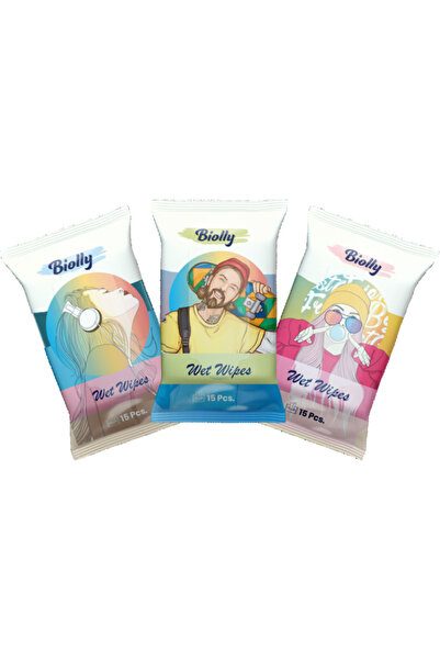 Biolly Șervețele umede fără capac cod SU15