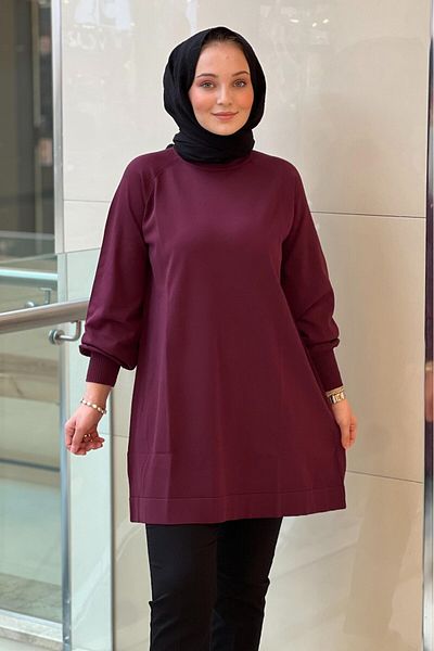 Nuss 500 Balloon Sleeve Mercerized Tunic