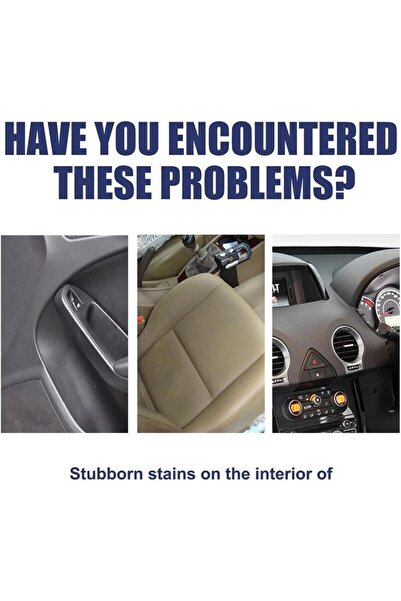 erorex Car Interior Leather Cleaner, Multipurpose Dirt Plastic Car Renovator Liquid Restorer Spray, Help