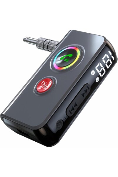erorex Bluetooth 5.4 Adapter, Bluetooth 2 1 Transmitter Receiver, Mini Portable Wireless 3.5Mm Jack Aux