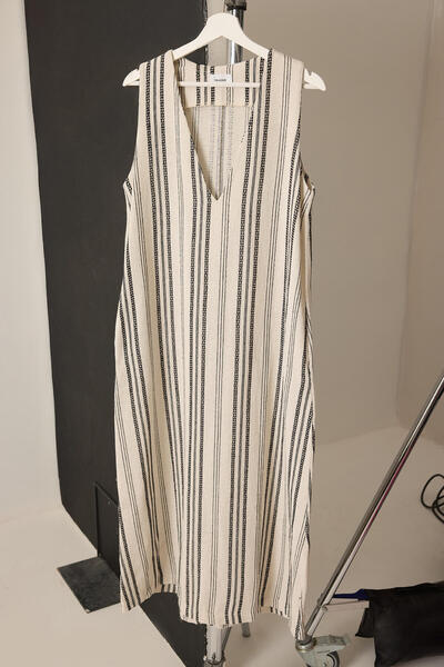 Touché Privé 100% Cotton Striped Jile