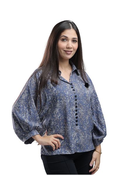 SUGA Autumn Floral Blouse