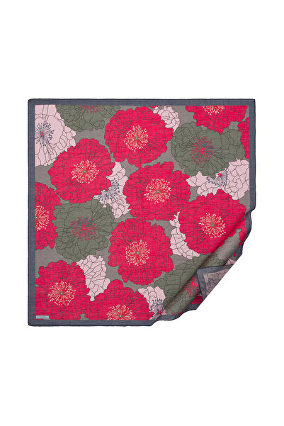 ipekevi Eșarfă Coș Hortensia Gri Cireș