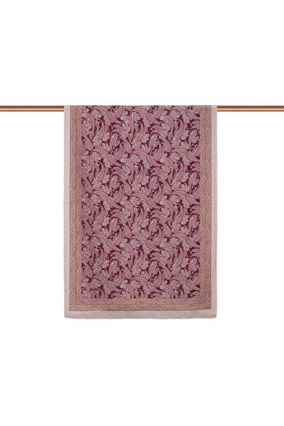 ipekevi Mezopotamya Model 03 Desenli Tensl Şal 02886-Kum Beji