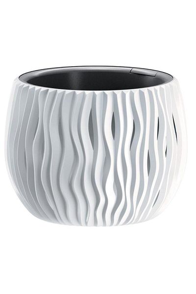 SGTT Flower pot Bowl 240, diameter 160mm, height 170 mm, white