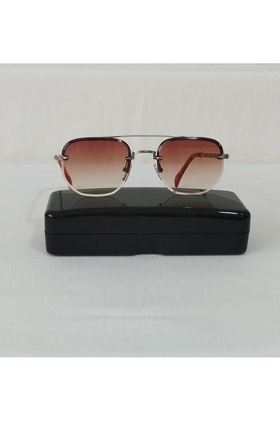 Byc polo Cp183 Davi̇d Bkm New Season Brown Unisex Sunglasses.
