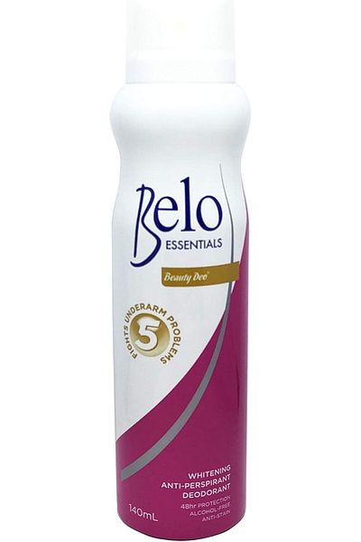 Belo Essentials Whitening Anti-Perspirant Deodorant Spray 140ml