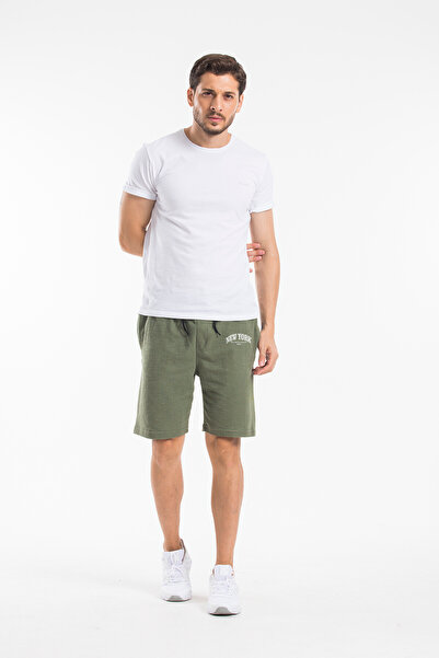 Superlife Суперлайф Чоловічі шорти з принтом Нью-Йорк Стандарт ®ular Форма SPR25SR085