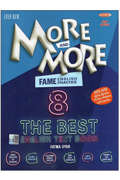 Kurmay Yayınları Kurmay ELT More and More 8. Sınıf Fame The Best English Test...