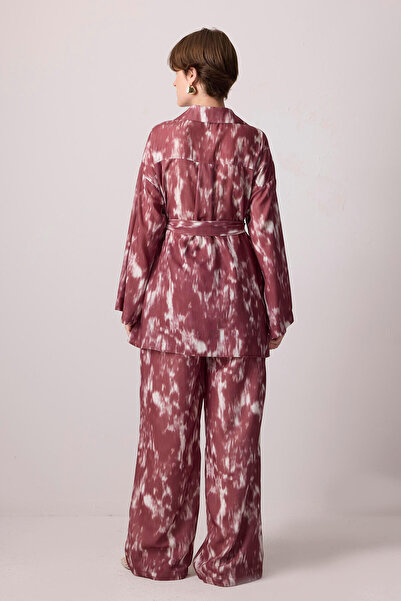 Touché Privé PATTERNED SHIRT PANT SET