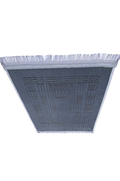 Generic Premium Comfort Prayer Mat Soft and Durable Prayer Mat for Daily Prayers 120x80cm Grey Color