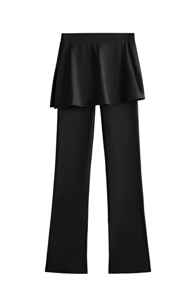 Oysho Comfortlux high rise flare trousers with skirt
