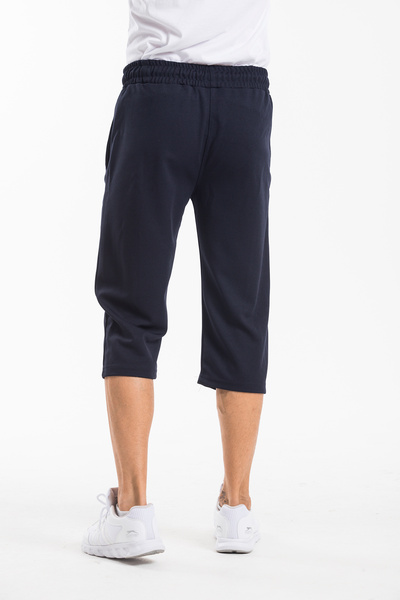 Superlife Суперлайф Чоловічі шорти з принтом Нью-Йорк, довгі, облягаючі SPR25SR081