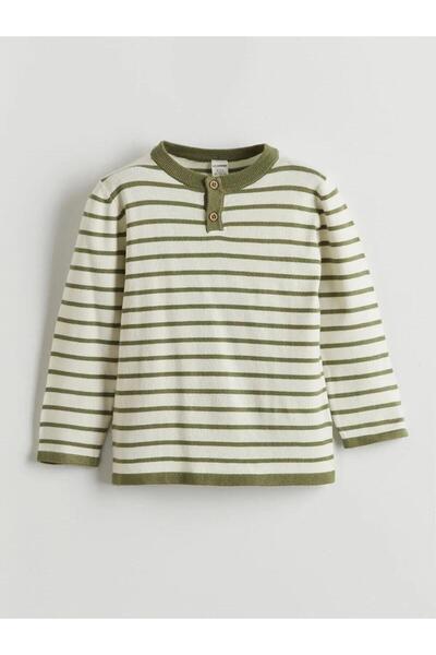 LC Waikiki Lcw Kids Crew Neck Long Sleeve Boys Knitwear Sweater (W5)