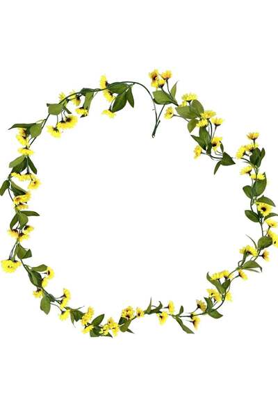 Generic Silk Sunflowers for Home Elegance Yellow