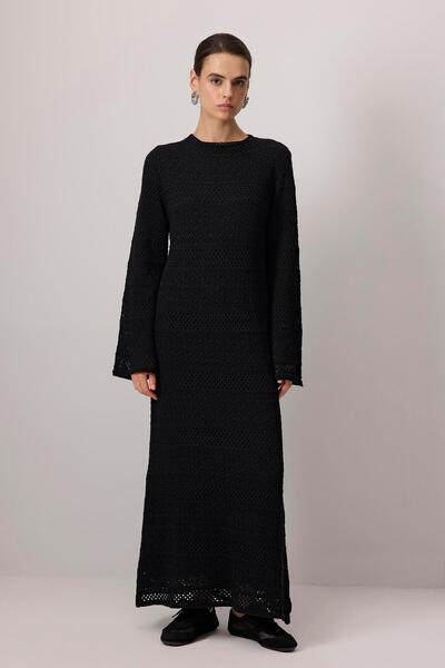 Touché Privé Cotton knit dress