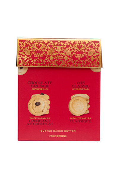 Mary Macleod's صندوق هدايا أحمر من بسكويت الشورت بريد المختلط - نكهتان