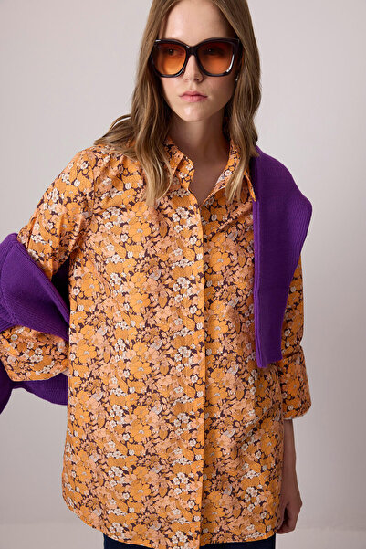 Touché Privé ΒΑΜΒΑΚΙ ΠΟΥΚΑΜΙΣΟ ΜΕ ΣΧΕΔΙΟ ΛΟΥΛΟΥΔΙΩΝ