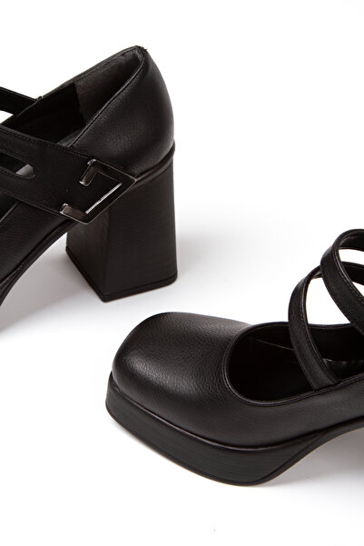 DYG STORE Women's Black Ballerina Style Casual Daily Loafer Shoes