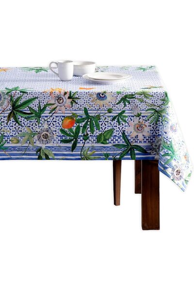 maisonleor Cotton Tablecloth, 160cm x 220cm, Multicolor