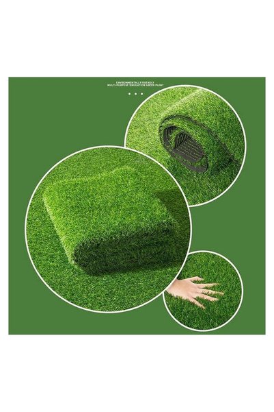 Generic 2x1 Meter Artificial Outdoor Fake Grass Carpet Mat Lawn Premium For F...
